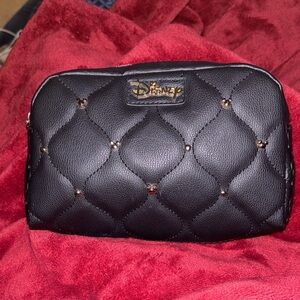 Disney Black Quilted  makeup Bag